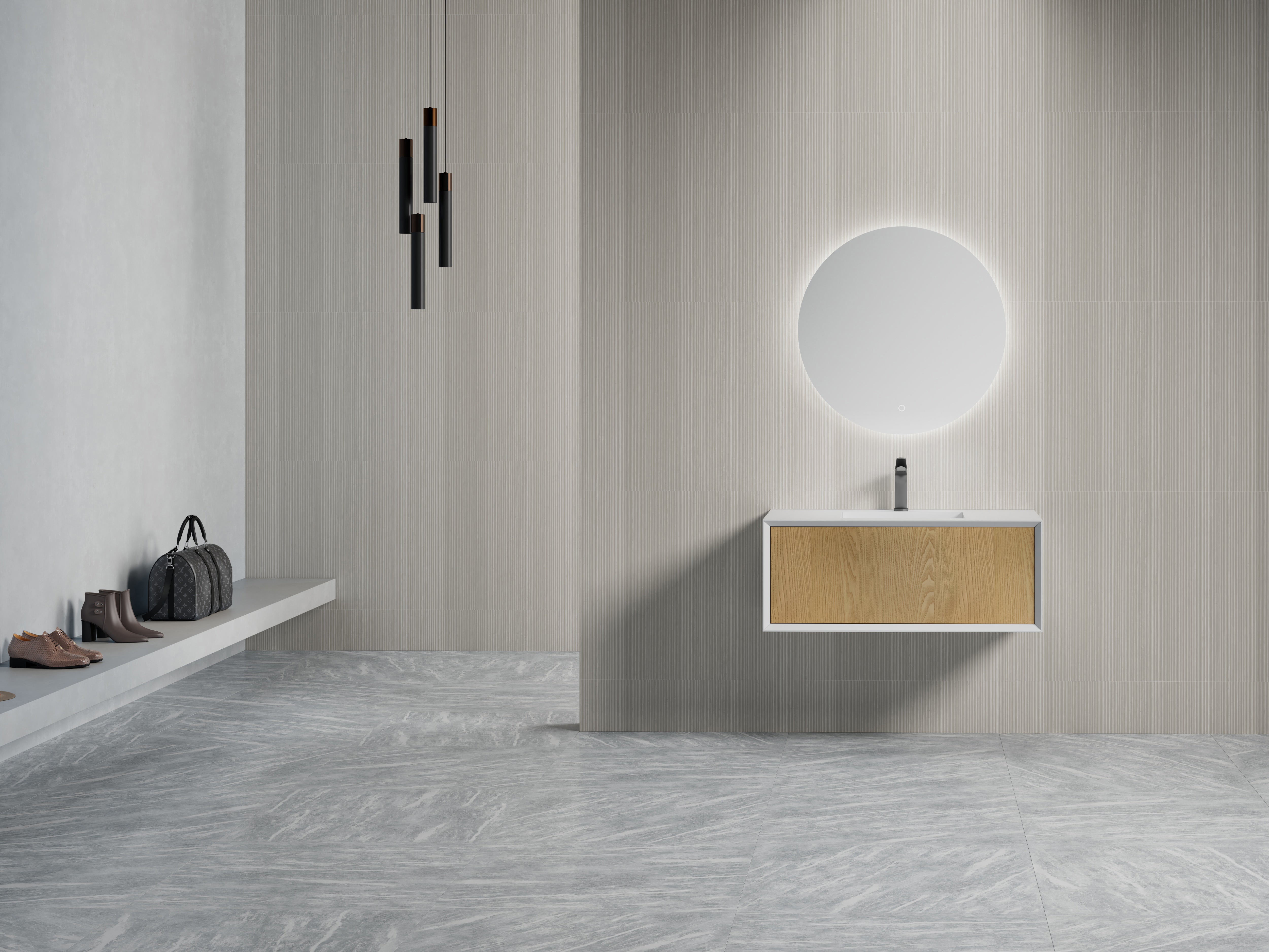 MonBlari TW-2501 vanity units with mirror-800mm Main image