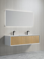MonBlari TW-2502 vanity units with mirror-1400mm diagonal view
