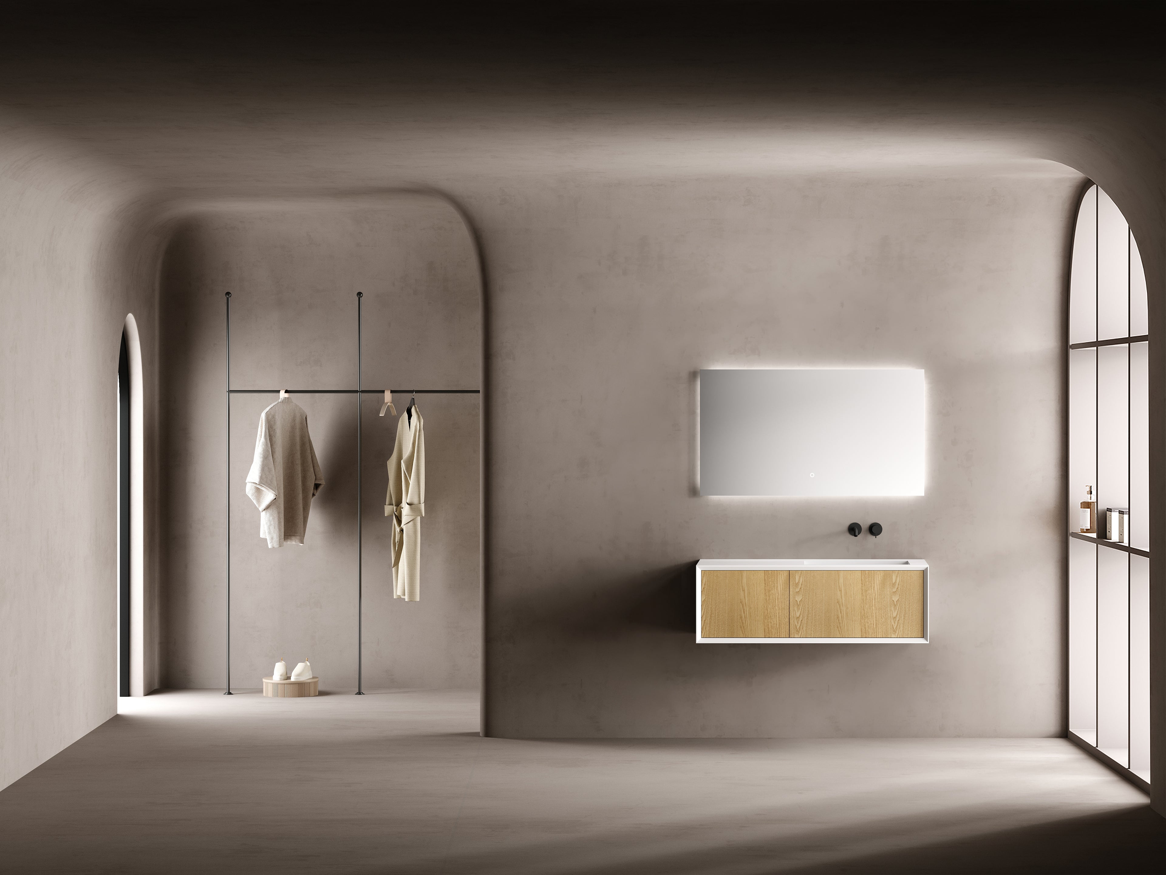 MonBlari TW-2503 vanity units with mirror-1800mm