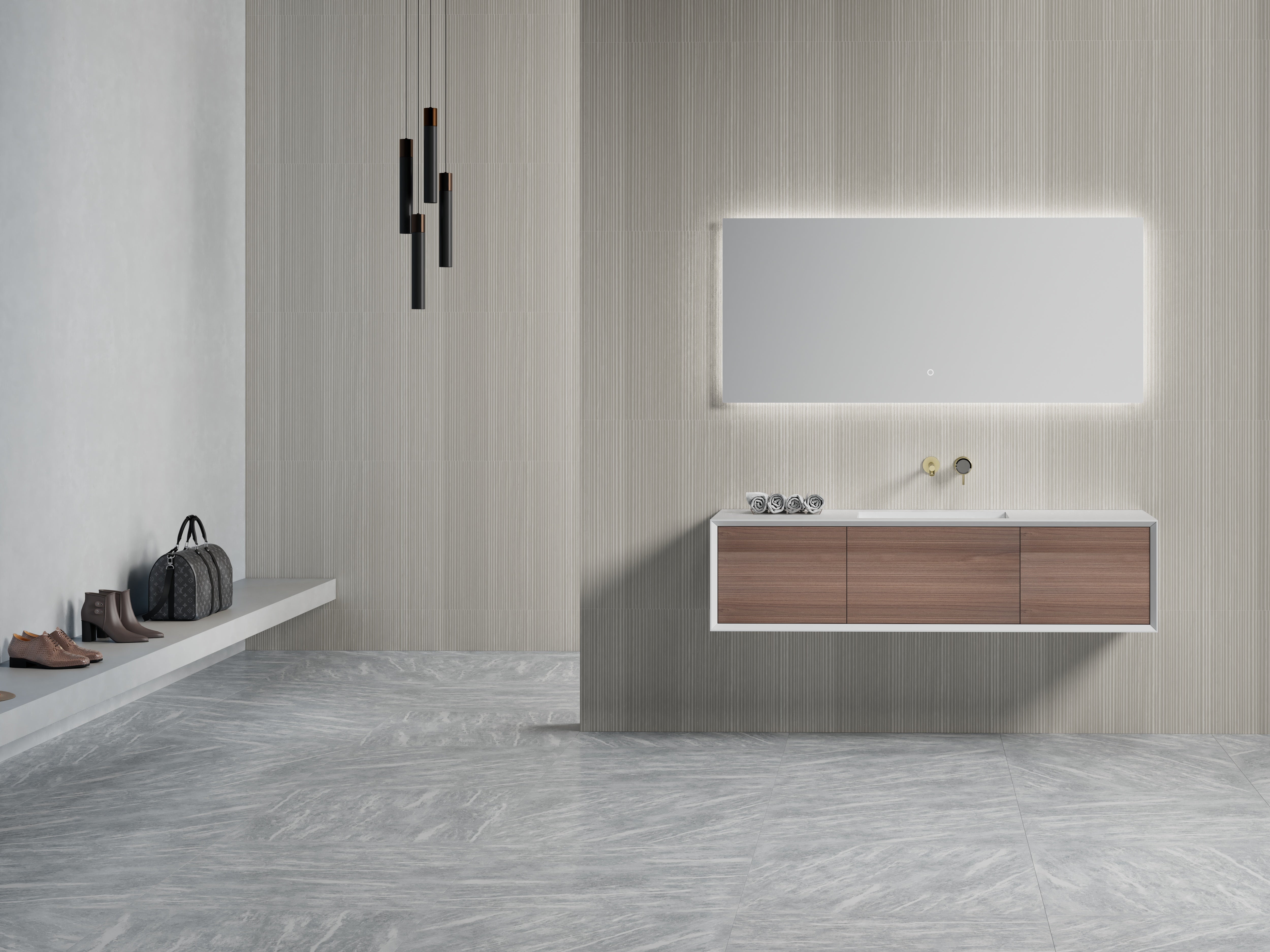 MonBlari TW-2507 Vanity Units with Mirror-1600mm Main image