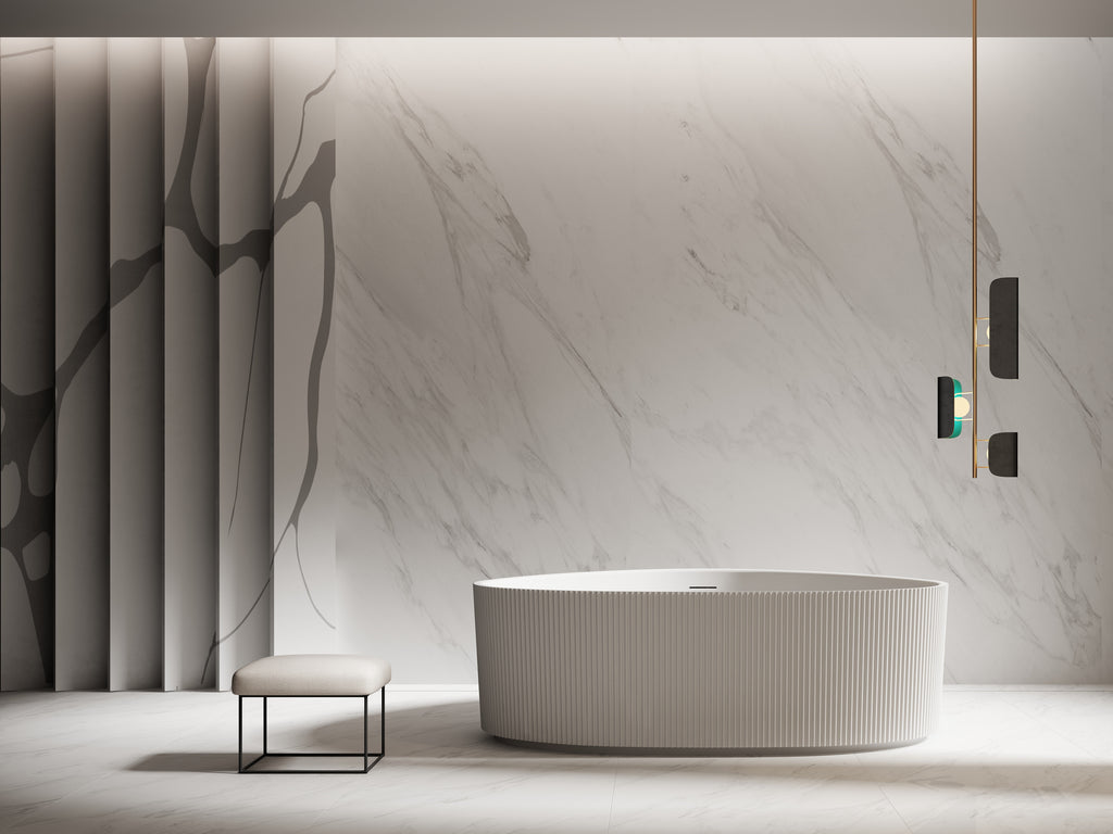 MonBlari TW-7196 Freestanding Bathtub Front View