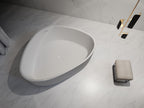 MonBlari TW-7196 Freestanding Bath Diagonal Top View Close-up