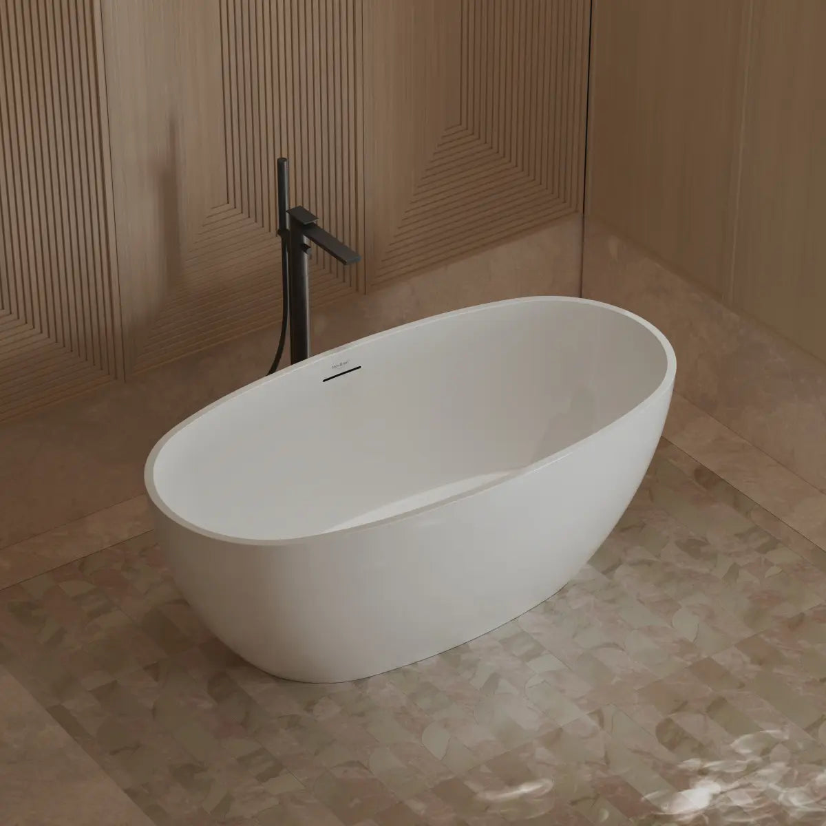 MonBlari TW-7507 Acrylic Freestanding Bathtub 1500mm-1700mm Secondary image
