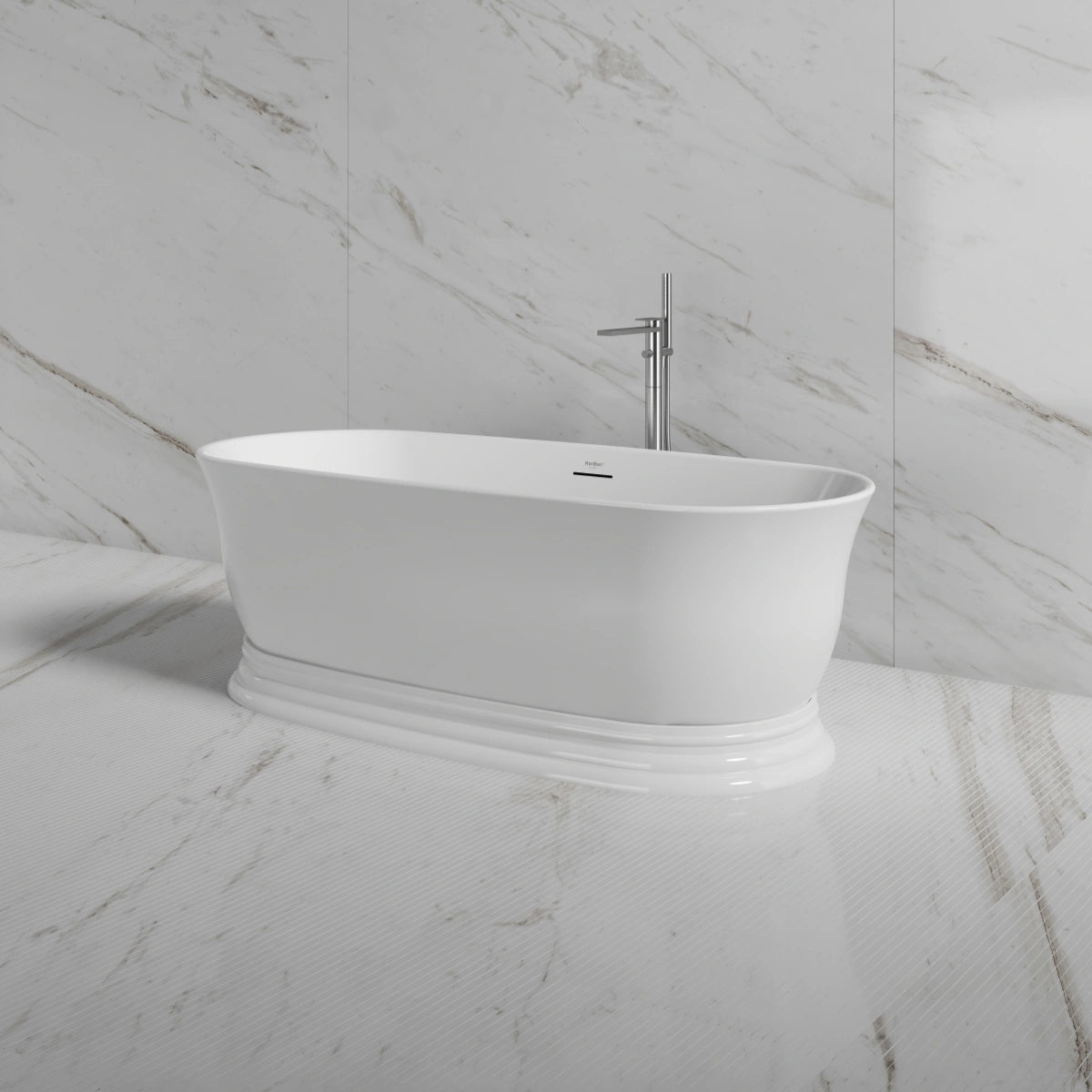 MonBlari TW-7798 Acrylic Freestanding Bath Main image