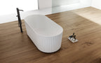 MonBlari TW-8121 solid surface bath side view