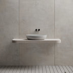 MonBlari TW-A101 Solid Surface Countertop Basin 600mm Front View