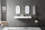 MonBlari TW-G231 solid surface basin top view