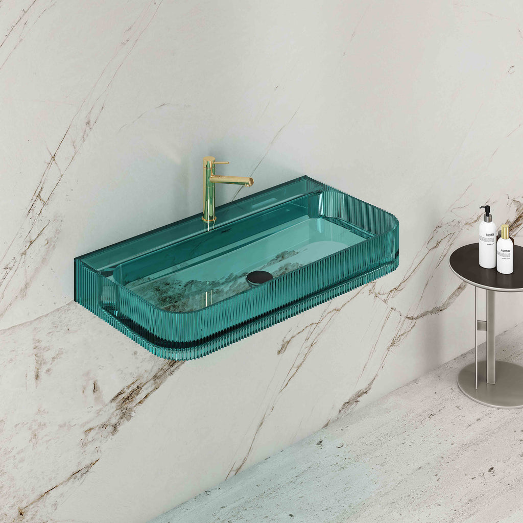 MonBlari TW-G261T wall-mounted basin side view