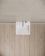 MonBlari TW-G271 wall-mounted basin top view detail