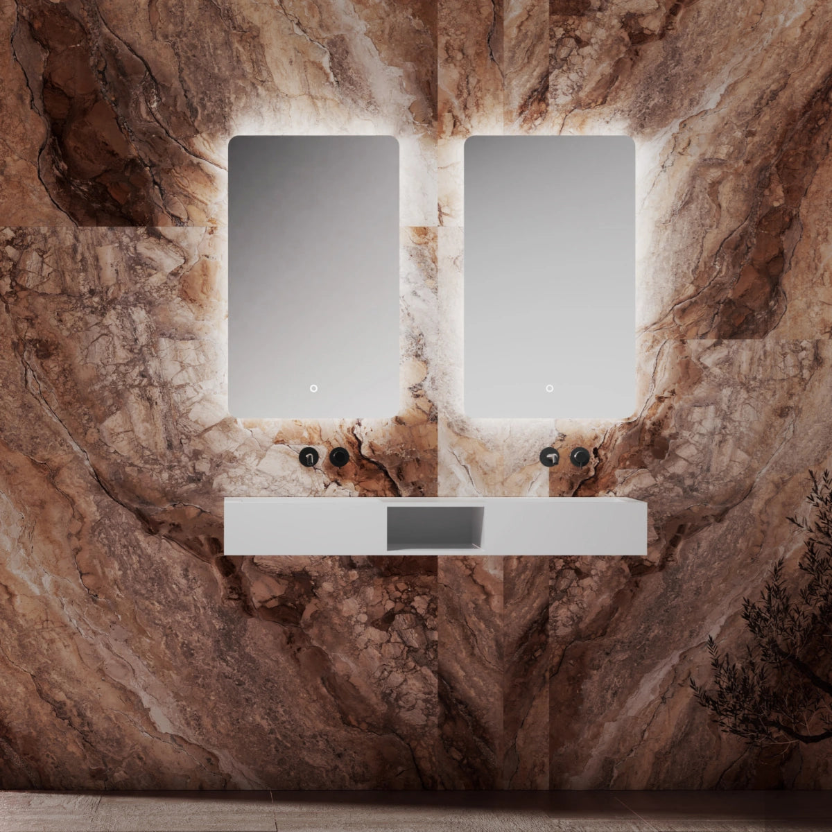 MonBlari TW-G286 Wall-Mounted Basin