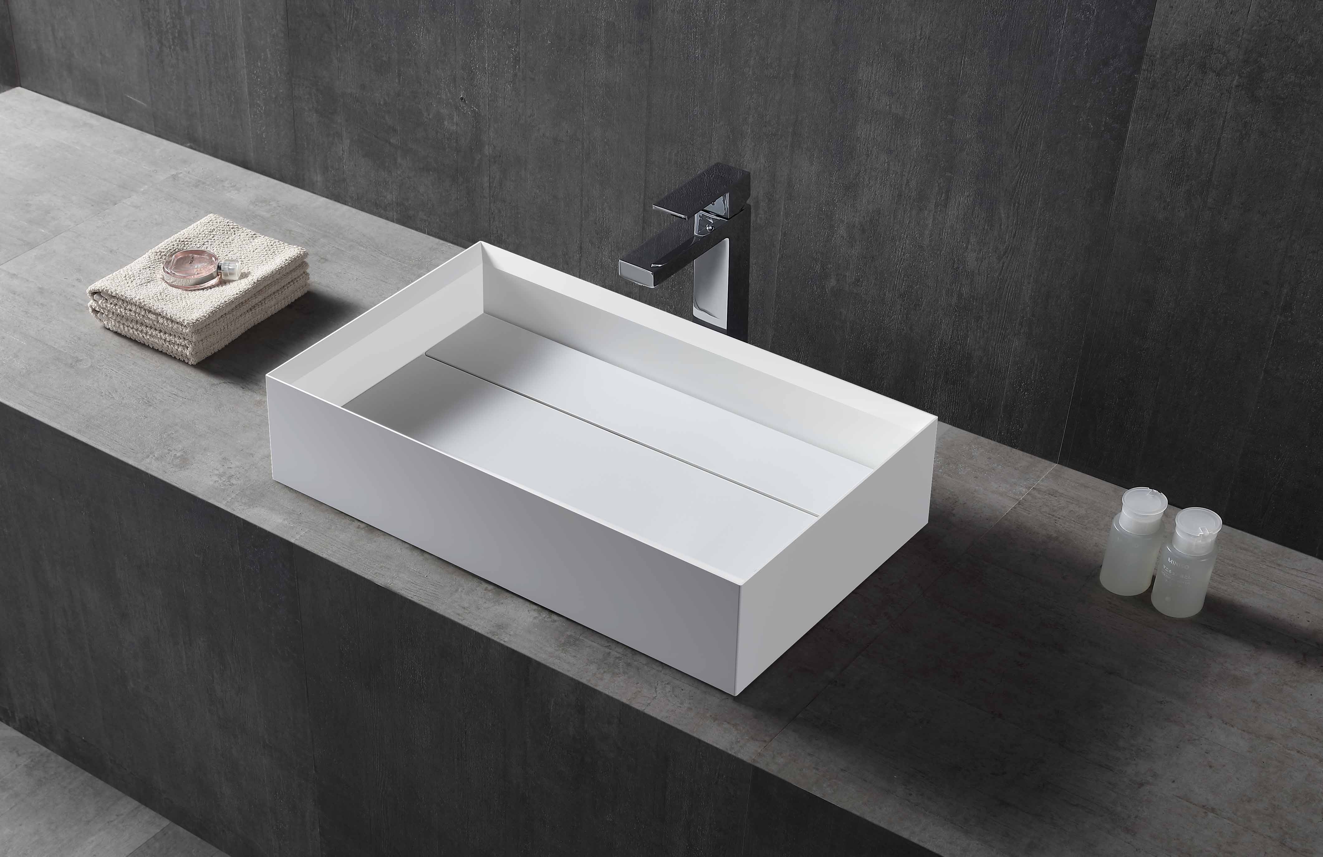 MonBlari XA-A32D solid surface countertop basin Main image