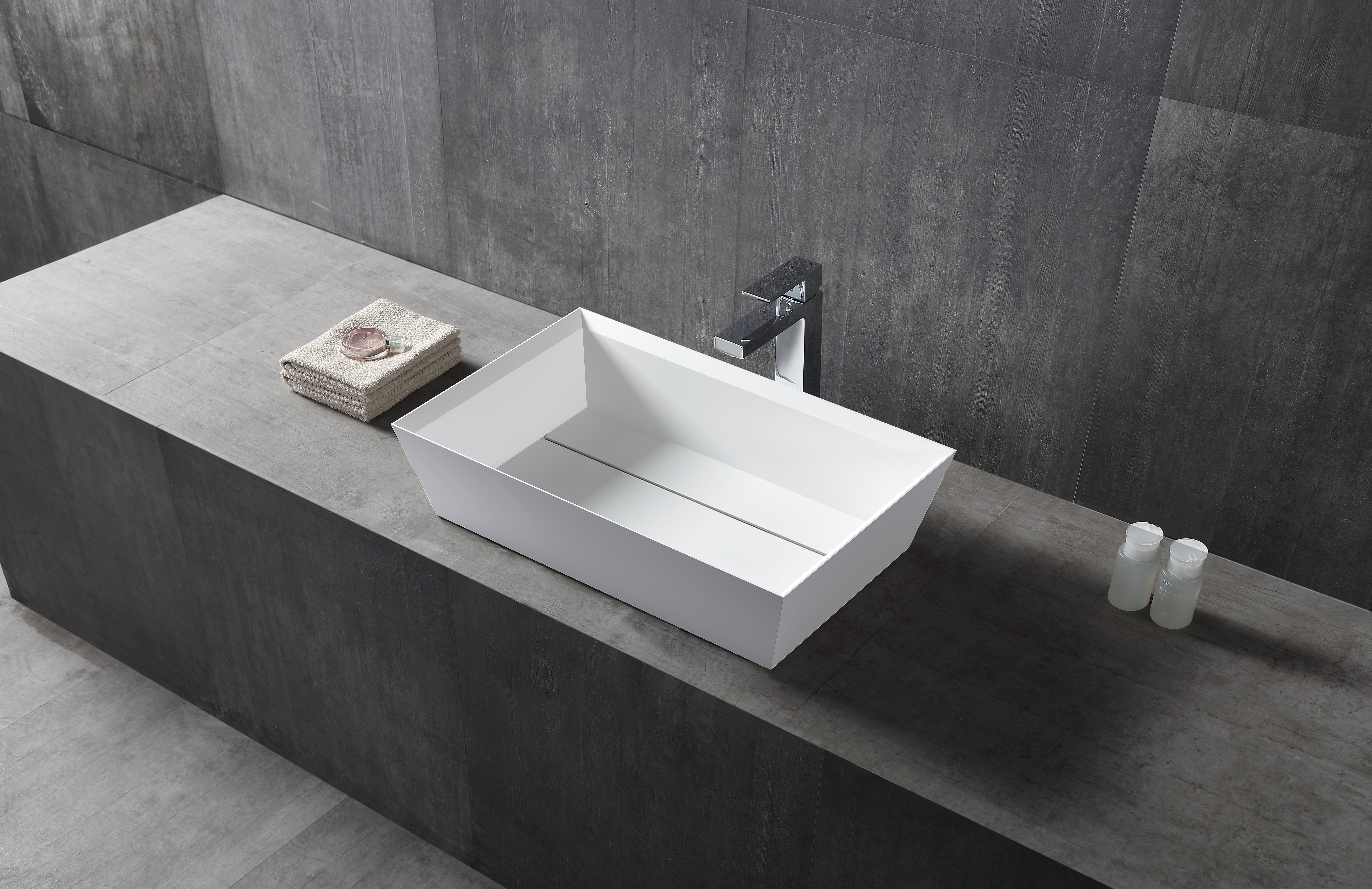 MonBlari XA-A33D solid surface countertop basin Main image