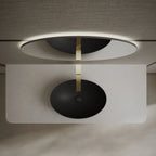 MonBlari XA-A72 Black Solid Surface Basin Top View