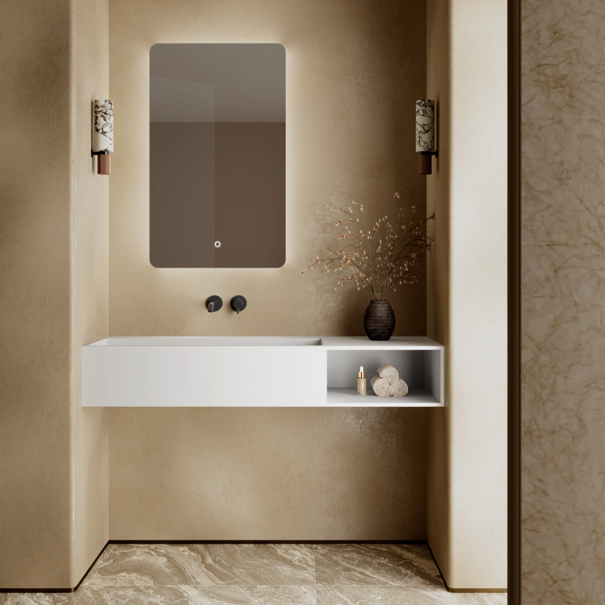 MonBlari XA-G62L/R wall-mounted basin