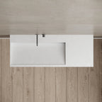 MonBlari XA-G62L/R wall-mounted basin top view close-up