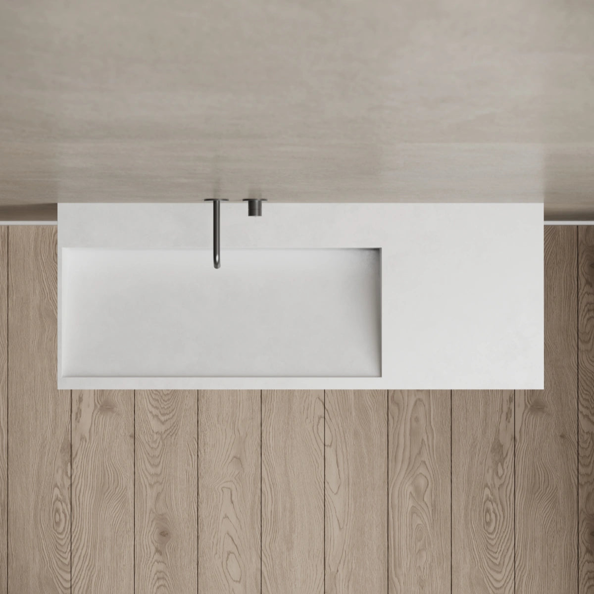 MonBlari XA-G62L/R wall-mounted basin top view close-up