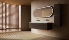 Monblair MW-V0622 double vanity units with mirror-1600mm side view