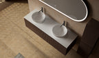 Monblair MW-V0632 double vanity units with mirror-1600mm top view
