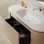 Monblair TW-5011 Vanity Units with Mirror-1400mm Diagonal Top View Close-up