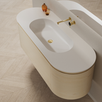 Monblair TW-5011 Vanity Units with Mirror-1400mm Right Side Top View Close-up