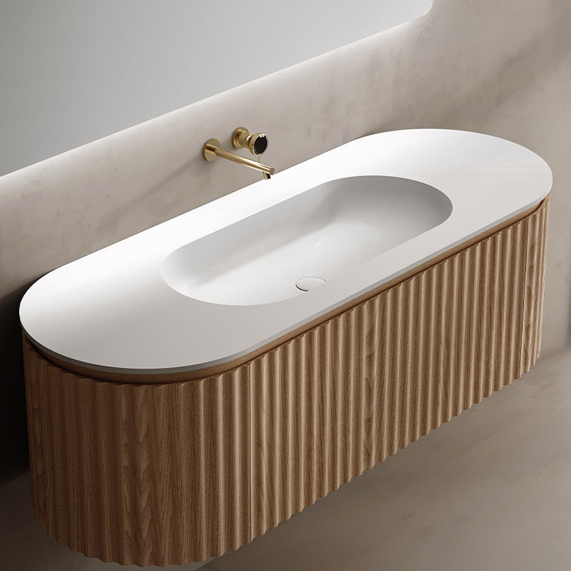 Monblair TW-5111 Vanity Units with Mirror-1500mm Left Side Top View Close-up