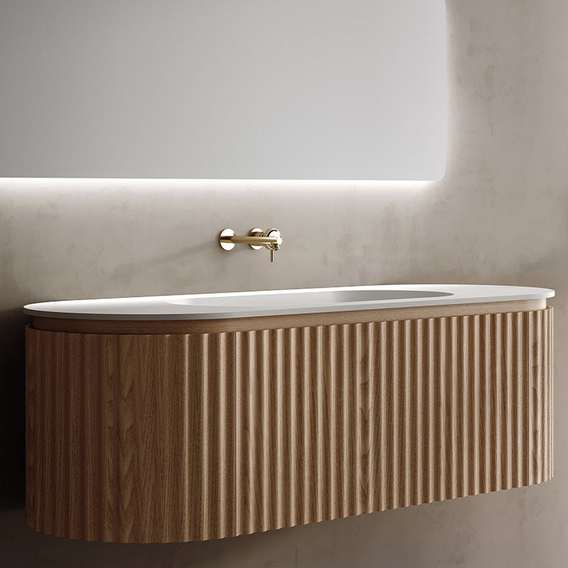 Monblair TW-5111 vanity units with mirror-1200mm side view close-up