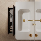 Monblair TW-5511 Vanity Units with Mirror-39-4-inch Top View Close-up