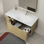 MonBlari PV Series Bathroom Vanity Units with Single Washbasin