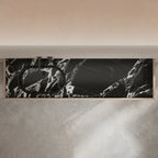 MonBlari STRATA Series Custom Bvlgari Black Marble Single Wall-Hung Vanity Unit