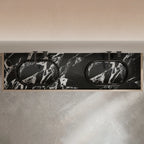 MonBlari STRATA Series Marble Double Basin Wall-Hung Vanity Unit with Storage Drawers