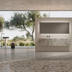 MonBlari STRATA Series Montage Marble Wall-Hung Vanity Unit with Undermount Sink