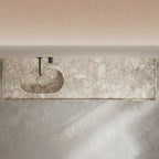 MonBlari STRATA Series Montage Marble Wall-Hung Vanity Unit with Undermount Sink