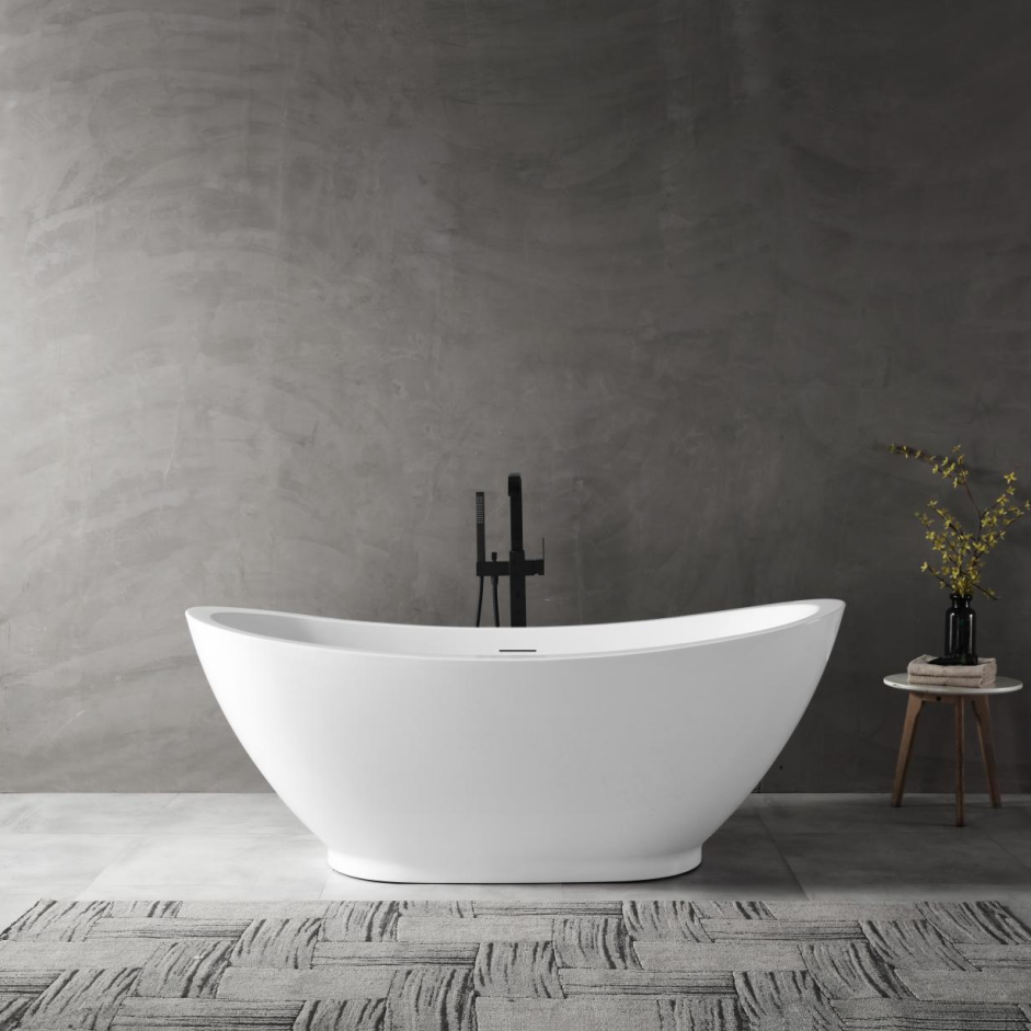 MonBlari TW-6673 Freestanding Bathtub-FrontView
