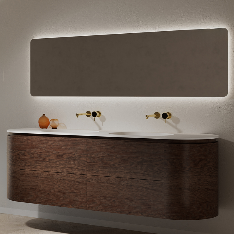 Monblair TW-5022 Double Vanity Units with Mirror-1800mm