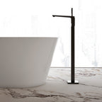 MonBlari TW-6611 Wide Oval Freestanding Bath-CloseUp