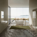 MonBlari TW-6612 White Acrylic Freestanding Bathtub 1520mm - 1690mm