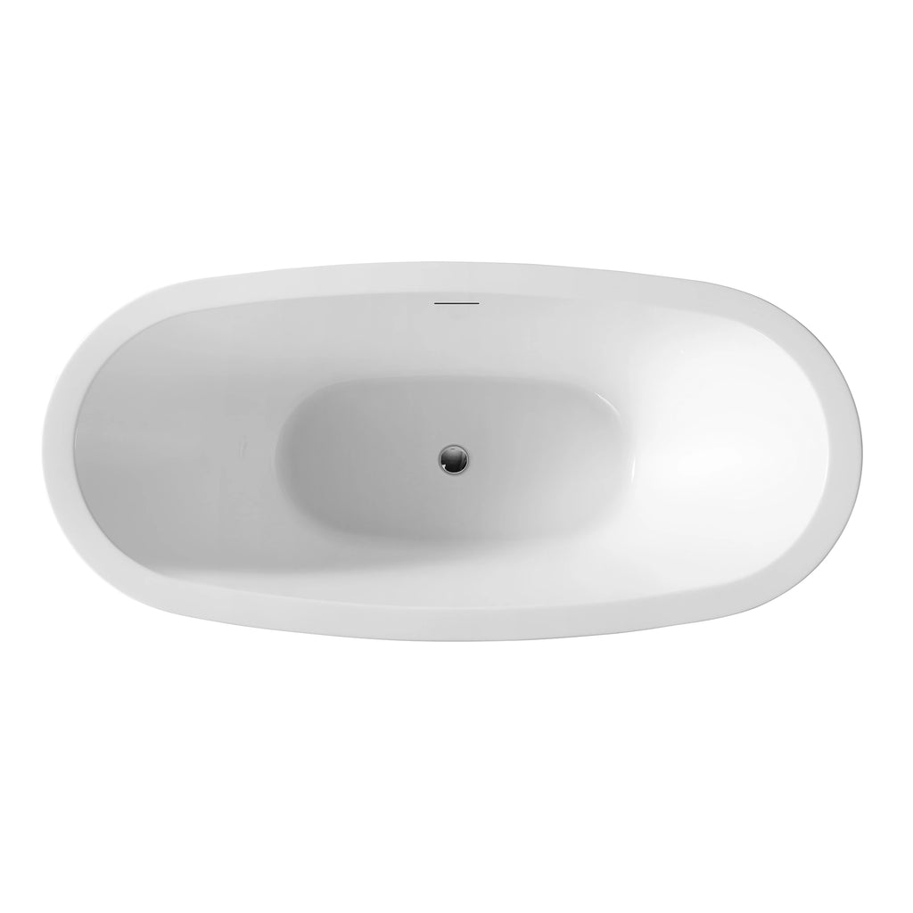 MonBlari TW-6673 Freestanding Bathtub-Top View