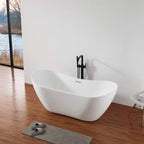 MonBlari TW-6675 Freestanding Bathtub-SideTopView