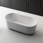 MonBlari TW-7311 Freestanding Bathtub-SideTopView