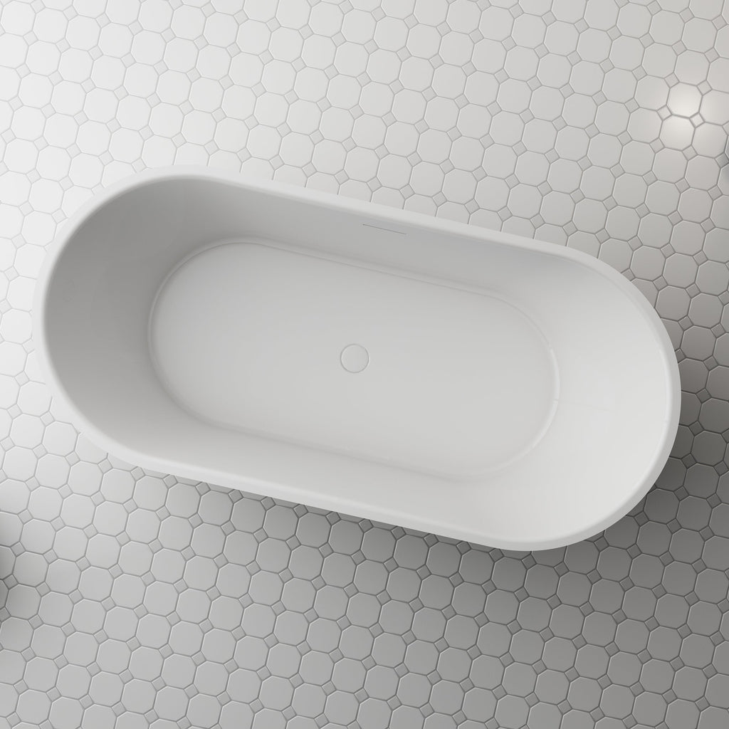 MonBlari TW-7311 Freestanding Bathtub-TopView