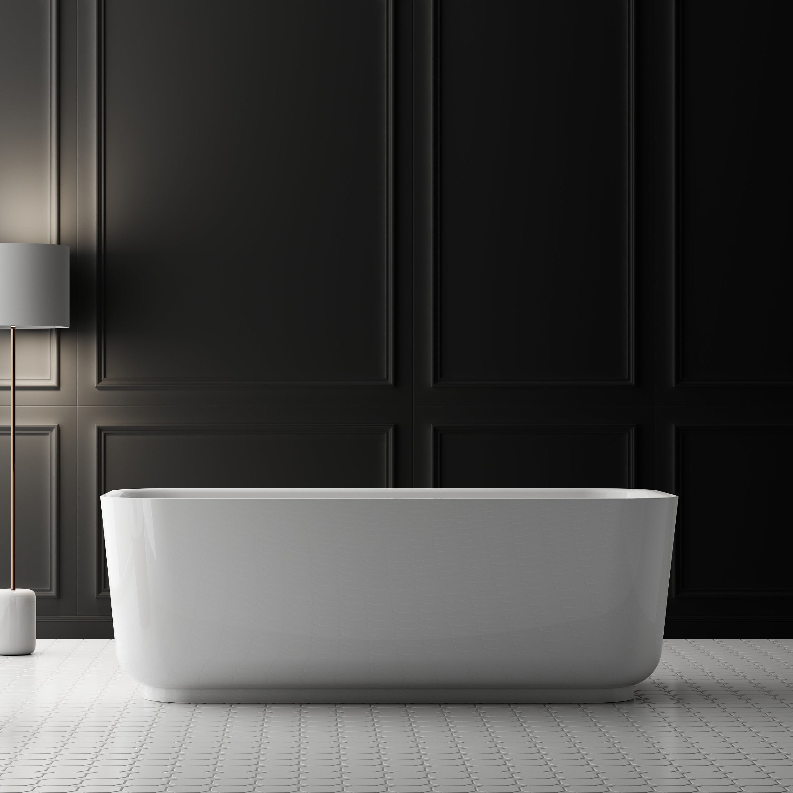 MonBlari TW-7312 Freestanding Bath-FrontView