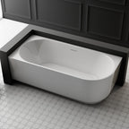 MonBlari TW-7313  Corner Bath-SideTopView