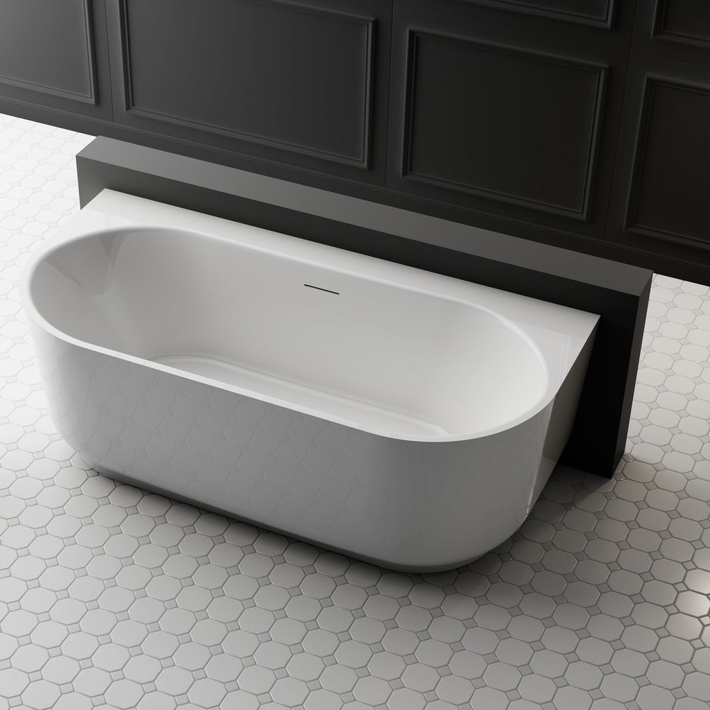 MonBlari TW-7316A Wall-Mounted Bath-DiagonalTopView