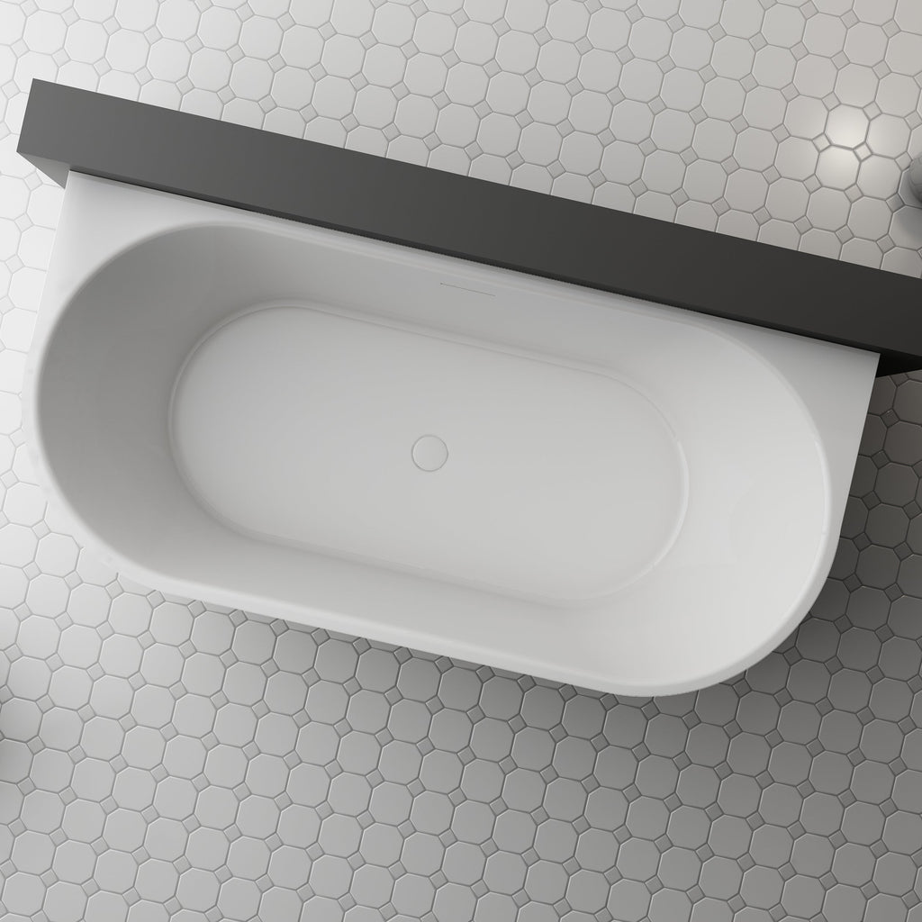MonBlari TW-7316 Wall-Mounted Bath-TopView