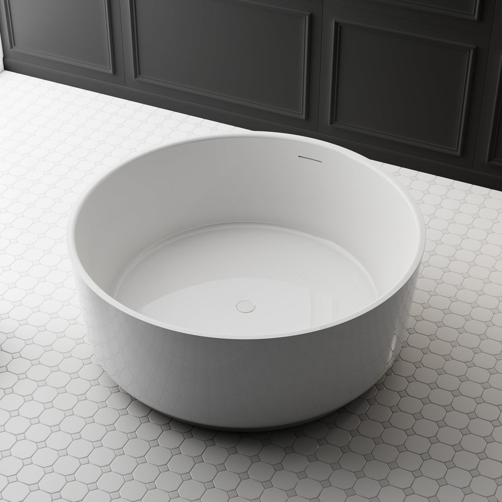 MonBlari TW-7319 freestanding Bath-FrontTopView