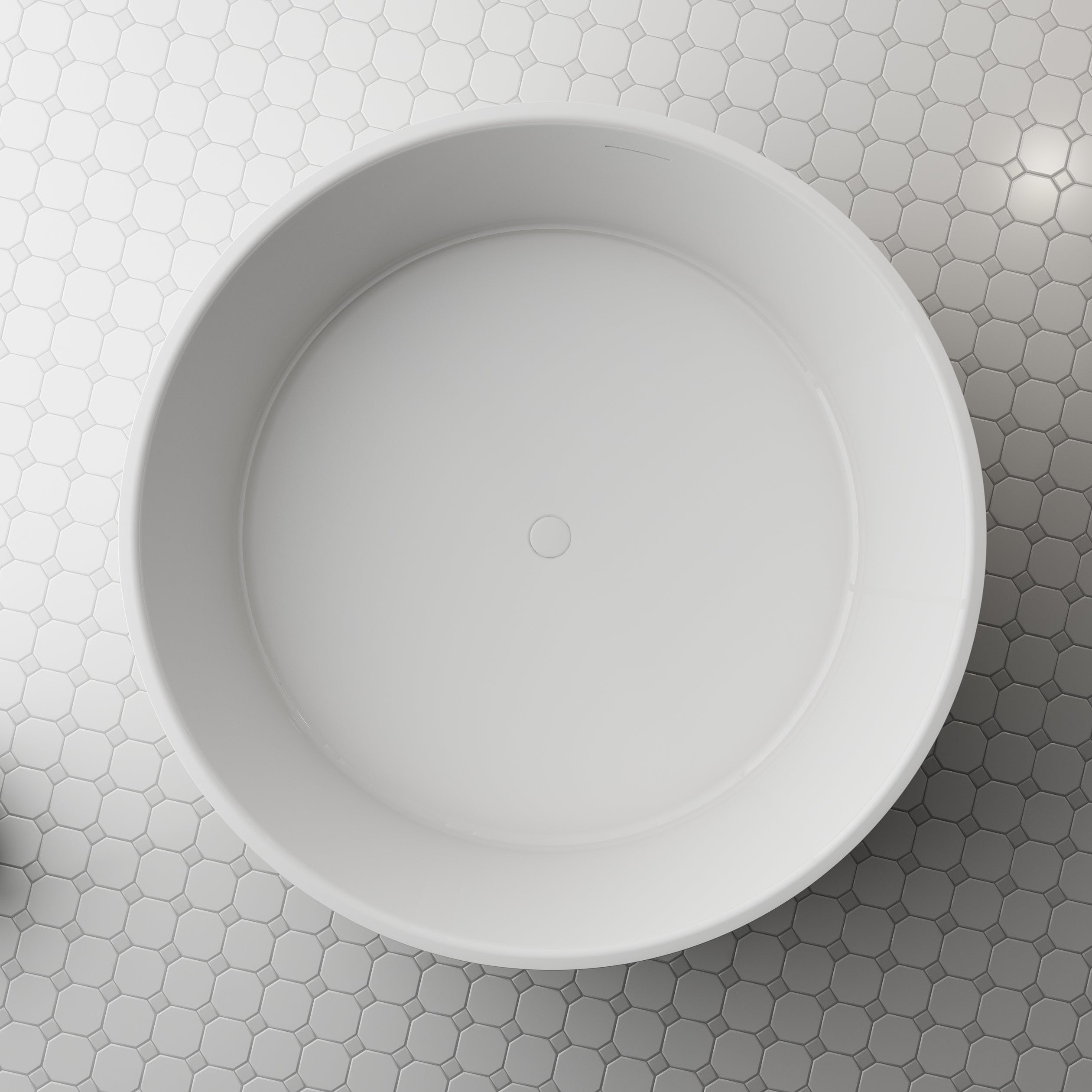 MonBlari TW-7319 freestanding Bath-TopView