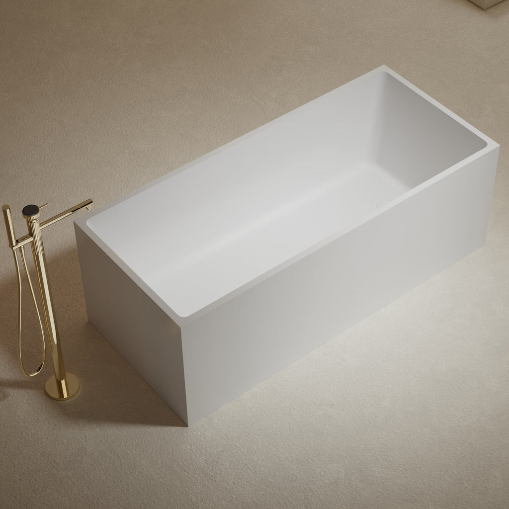 MonBlari TW-7585 Freestanding Bath-LeftTopView