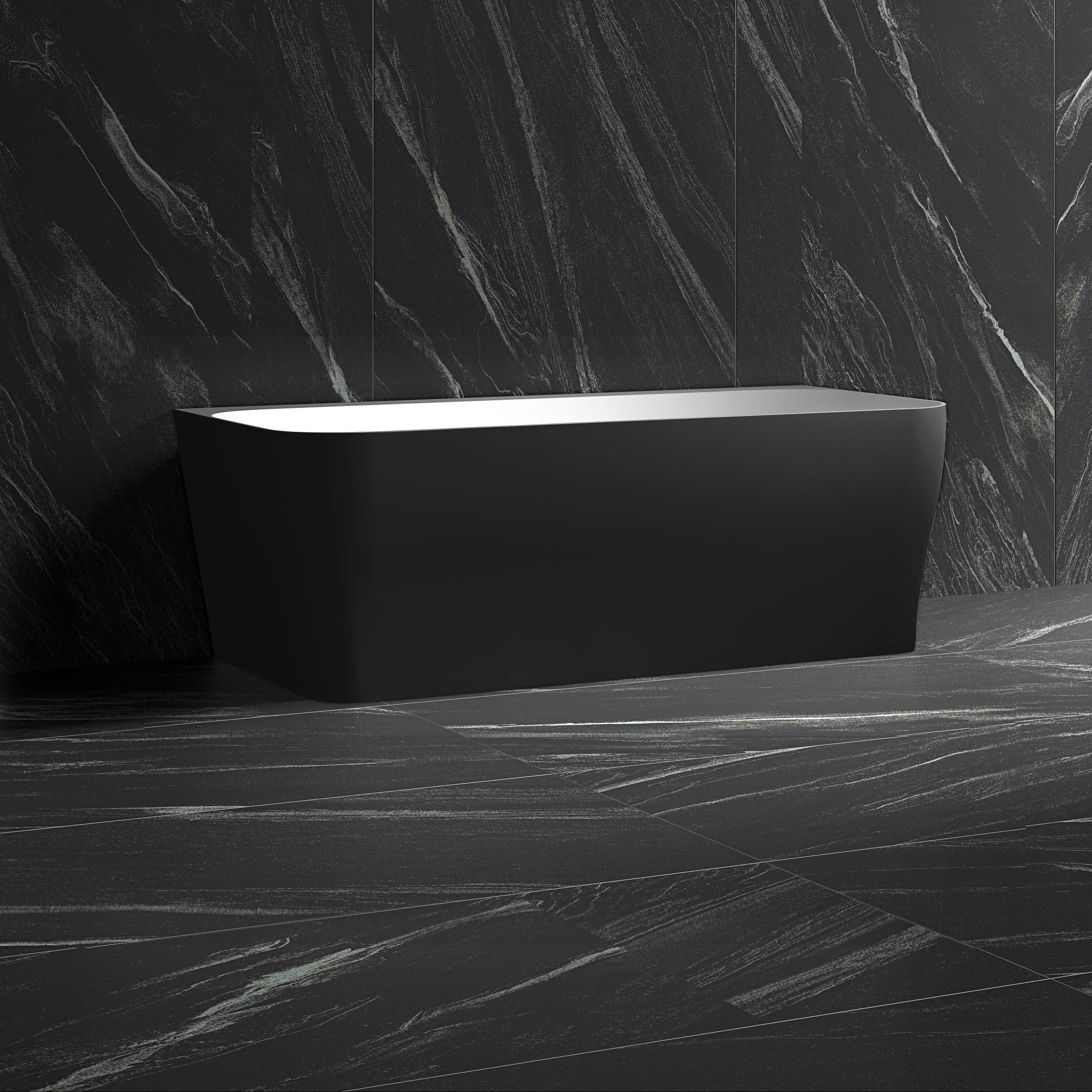  MonBlari TW-7609 Wall-Mounted Bath-BSideView
