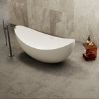 MonBlari TW-7618 Freestanding Bath-FrontView-RightTopView
