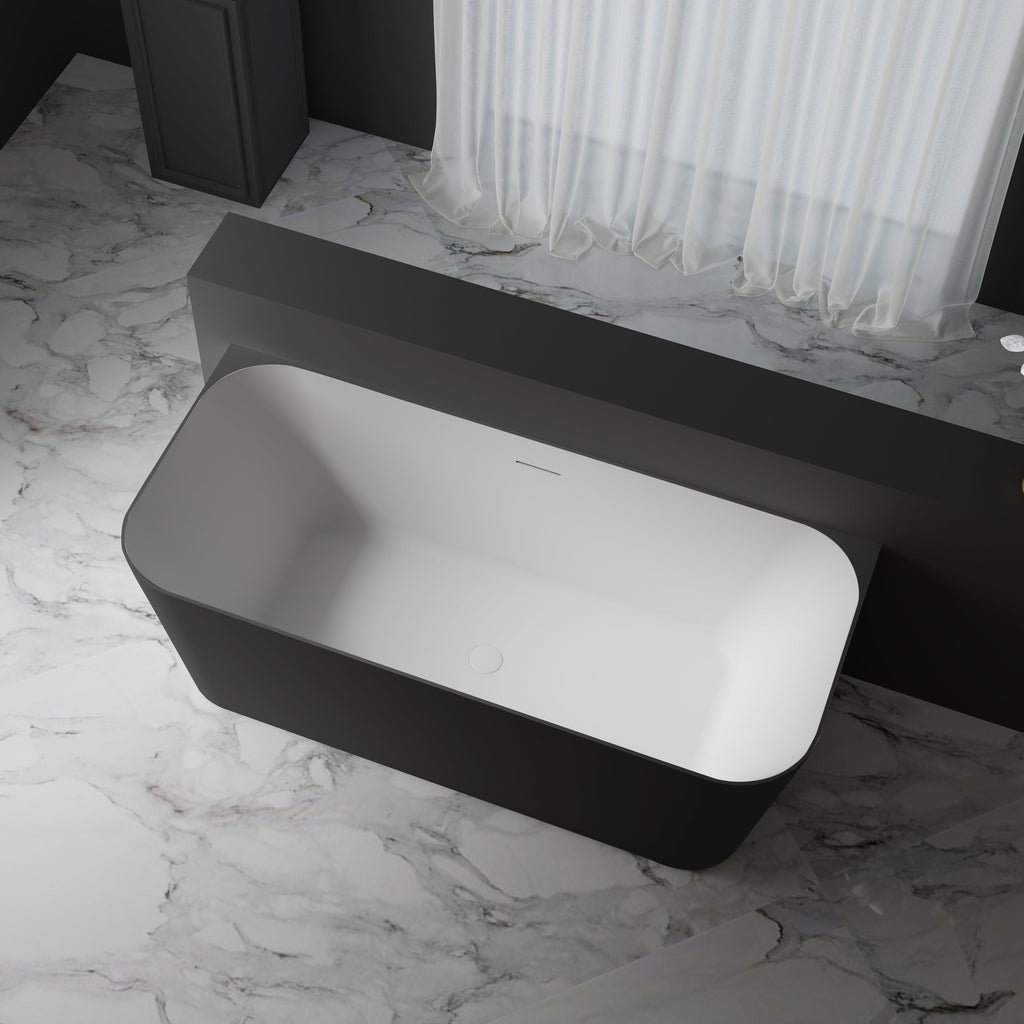 MonBlari TW-7619 Wall-mounted Bath-RightTopView